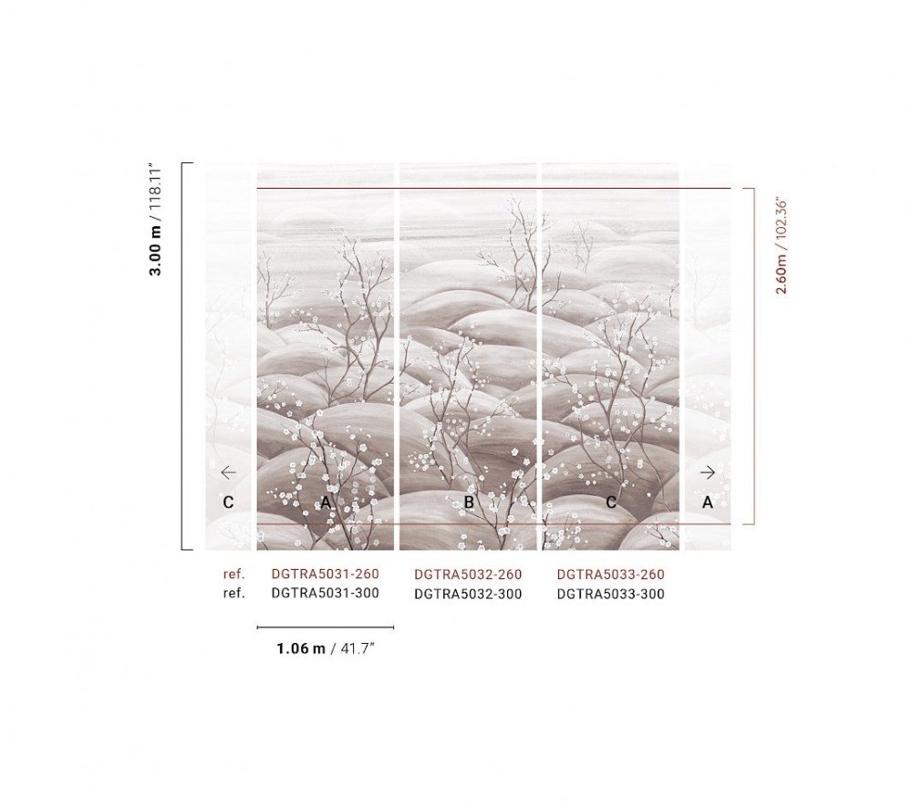 Sakura Silver DGTRA5031-300 Sakura Silver DGTRA5031-300