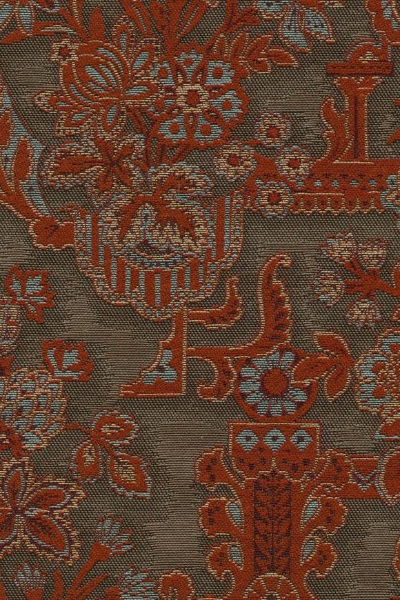 Brocade Vermillion Brocade Vermillion