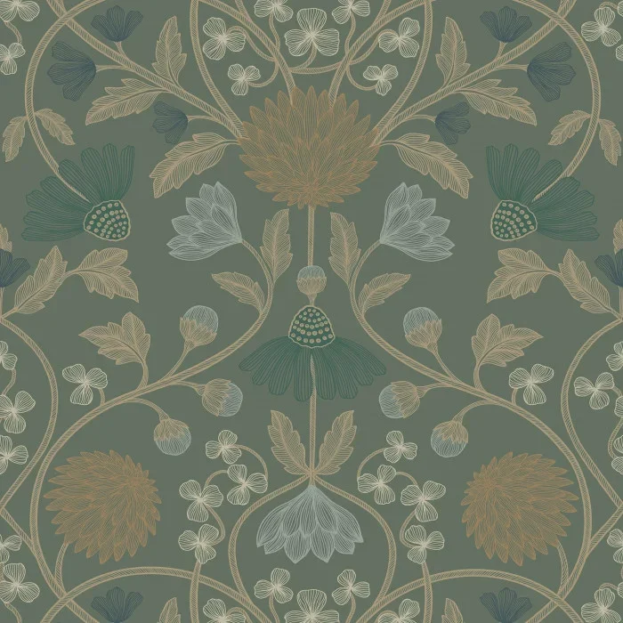 Hippolyte Vert de Gris/Dore Hippolyte Vert de Gris/Dore