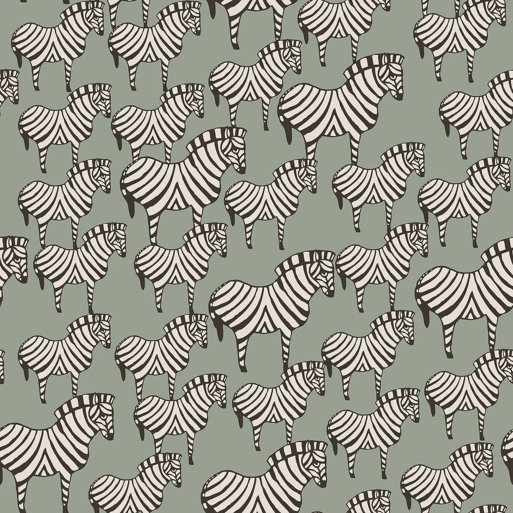 Lisa larson Zebra Groen Lisa larson Zebra Groen