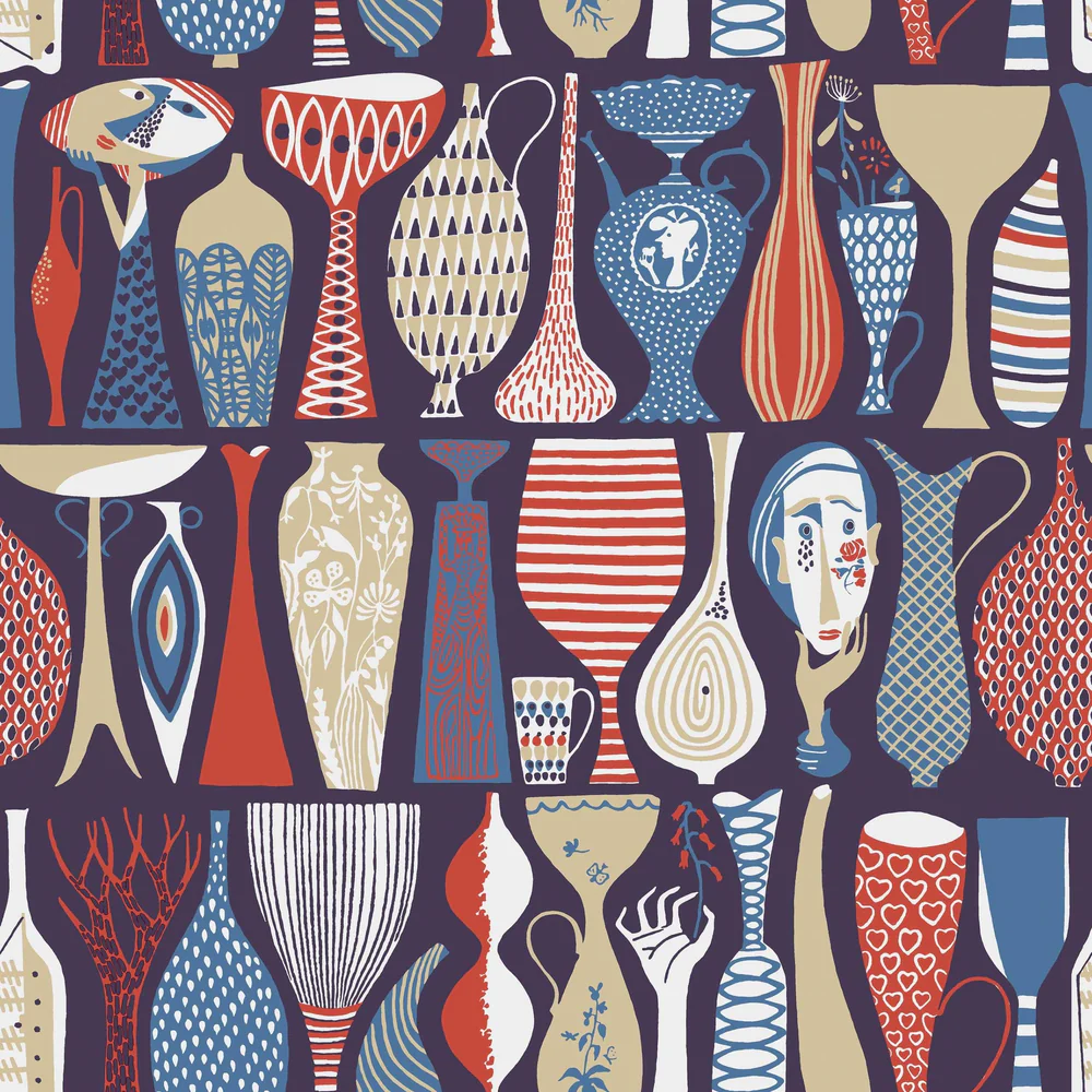 Stig Lindberg Pottery Multi Stig Lindberg Pottery Multi
