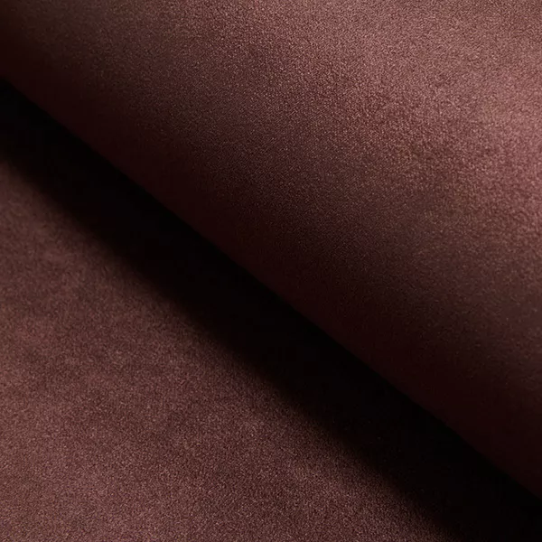 Suedine Chocolade donkerbruin