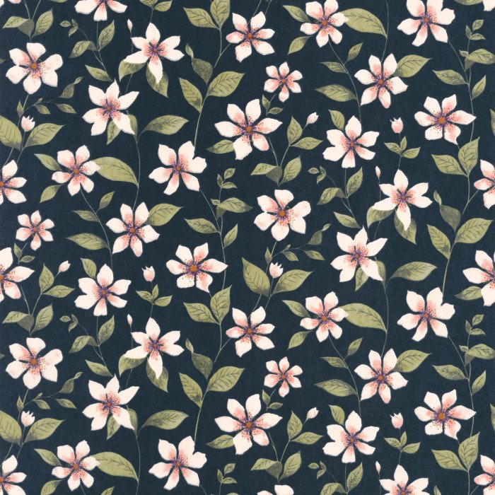 Clematites Bleu encre