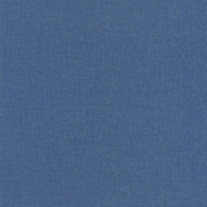 Linen Uni Bleu jean moyen
