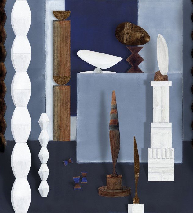 L'atelier de Brancusi Bleu d'egypte