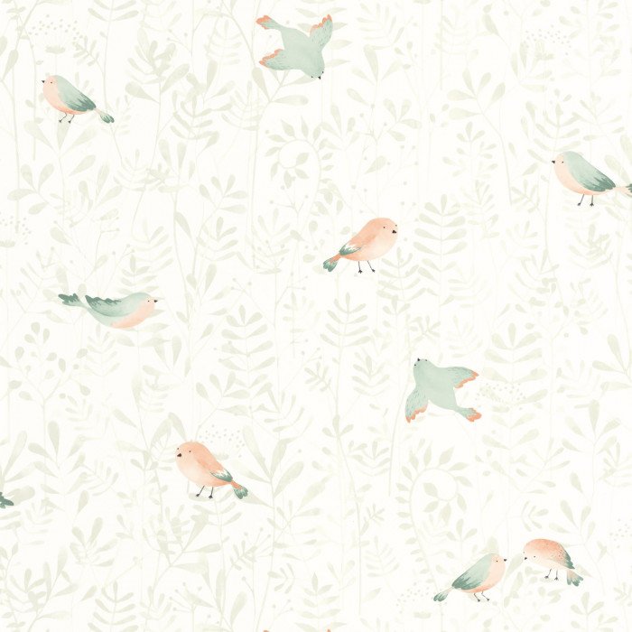 Flying bird Vert amande