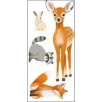 Decor Pre Encolle Animaux la Foret 105873020