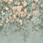 Ottavia Mural Coral Ottavia Mural Coral