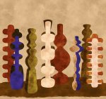 Potteries Indigo DGPOT1023-260 Potteries Indigo DGPOT1023-260