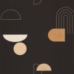 Turn Around Noir beige dore