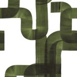 Abstract_M Vert kaki