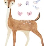 Decor pre-encolle doe Terracotta