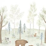 The enchanted forest with bear S
