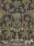 Afrika Kingdom Olijfgroen & Lentegroen op Zwart