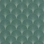 Prosperity Vert emeraude dore